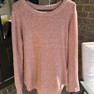 Women's XL Light Pink Sweater
